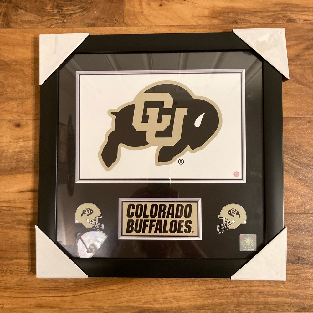 CU Buffs framed logo